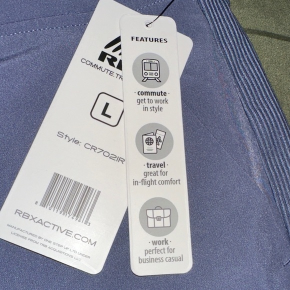 RBX Charcoal Activewear Pants - Picture 5 of 11